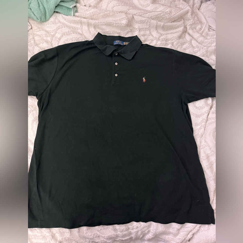 Polo Ralph Lauren black polo NWOT size 3X